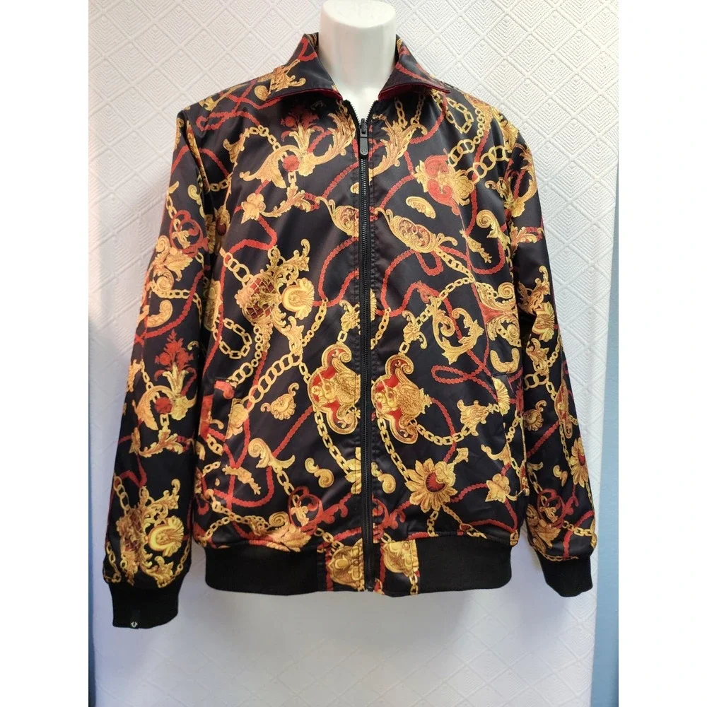 True Religion XL NEW! Limited Edition Reversible Bomber Jacket $695
